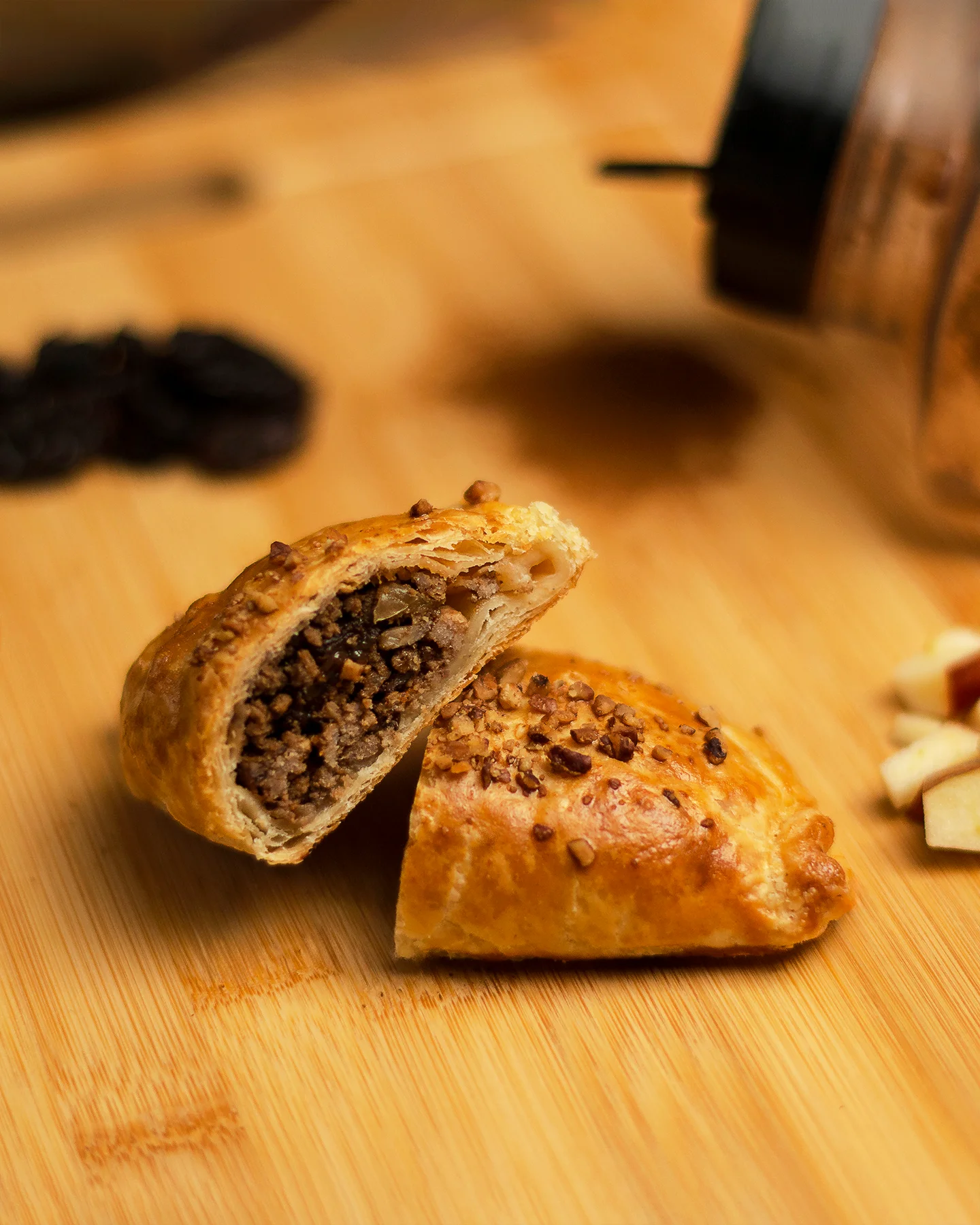 Fotografía para un negocio local de empanadas de la ciudad de Chihuahua.