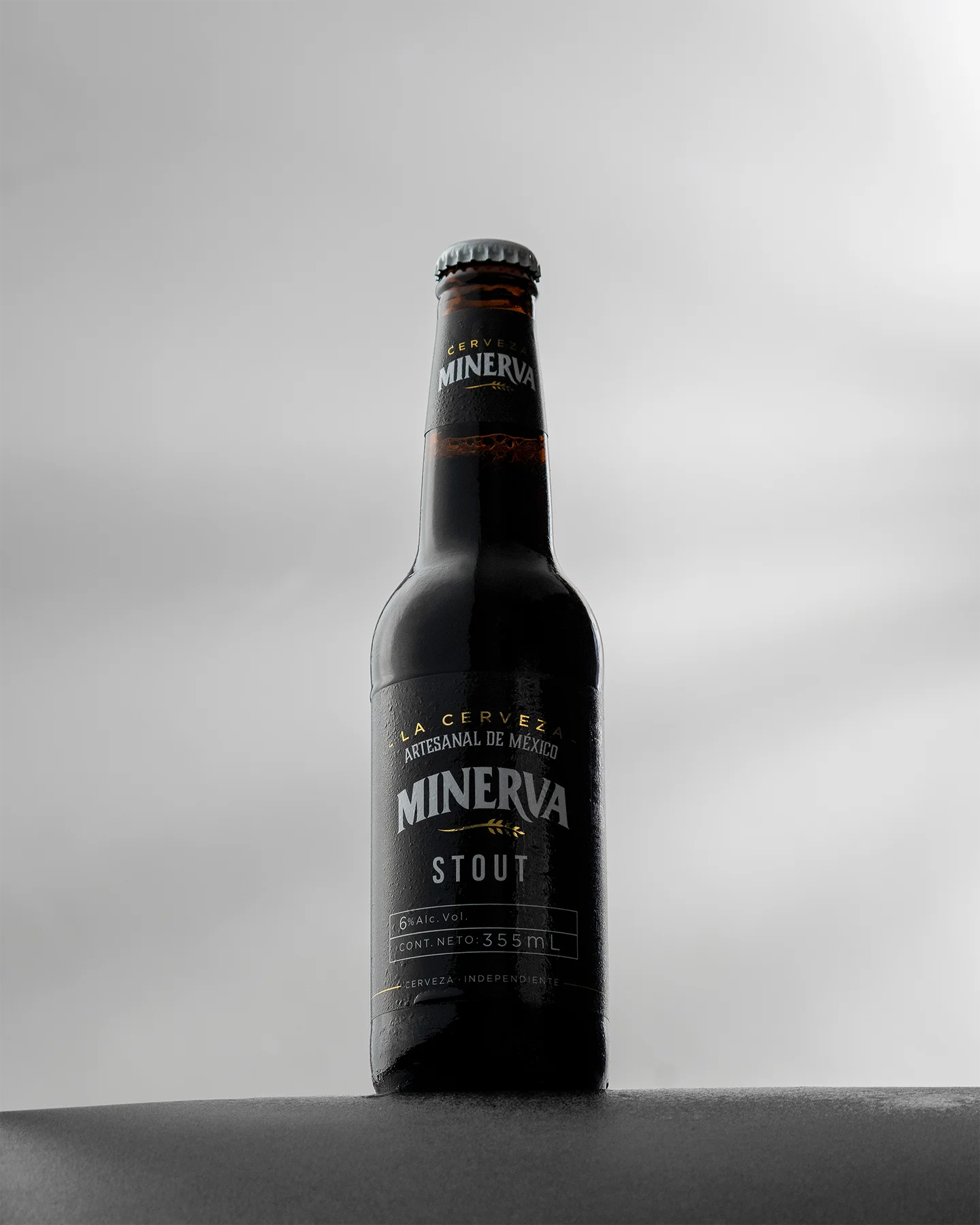 Botella de Cerveza Artesanal mexicana.